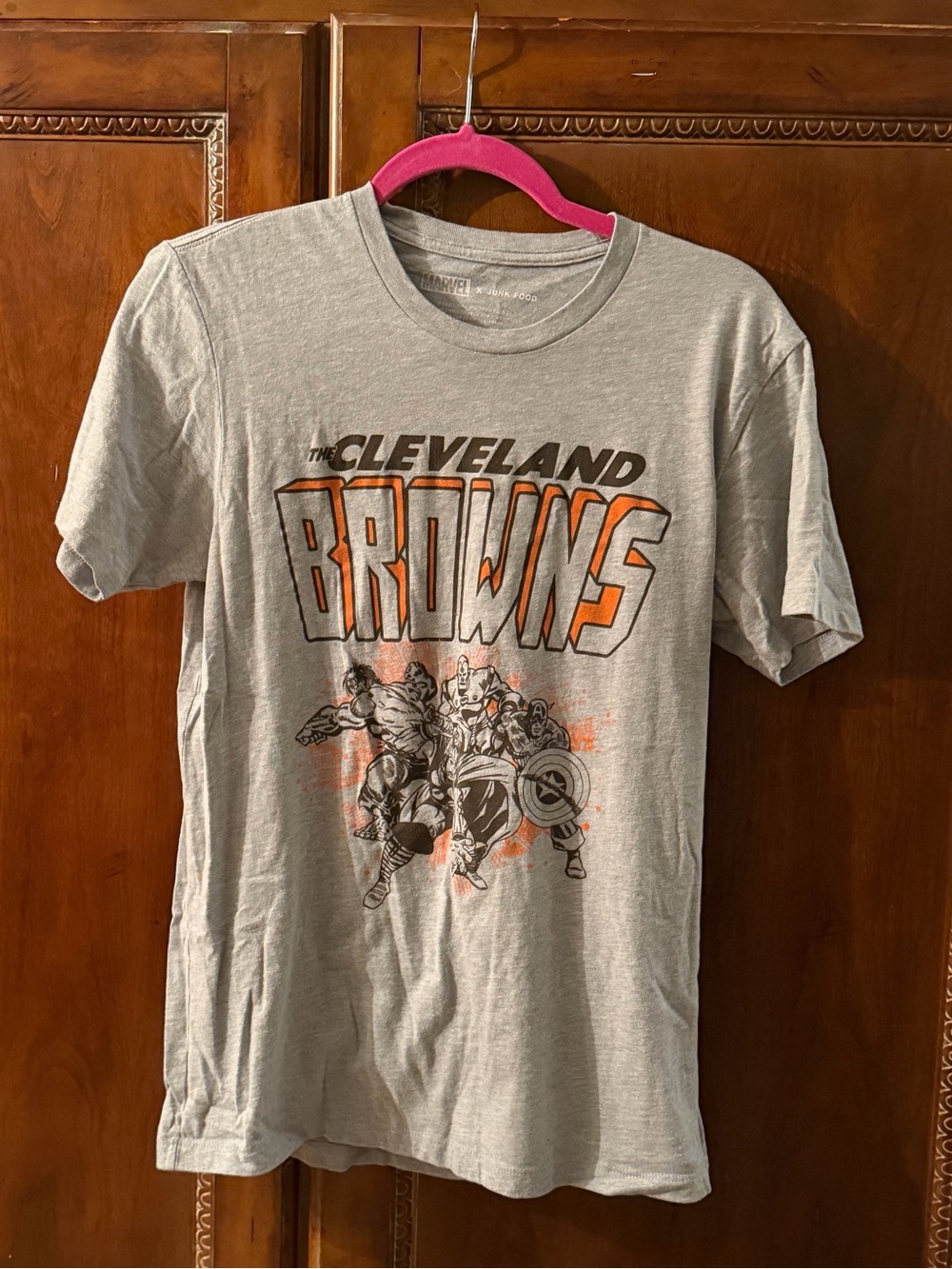Cleveland Browns Gray Graphic Tee - Men's
